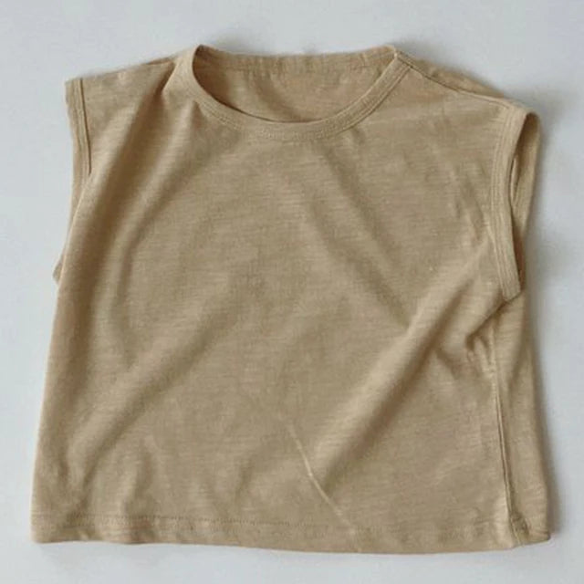Boys Sleeveless Tank T-Shirt