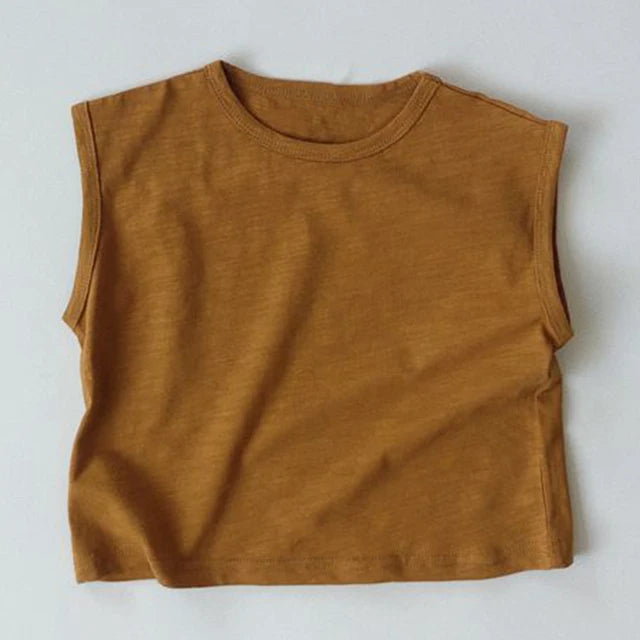 Boys Sleeveless Tank T-Shirt