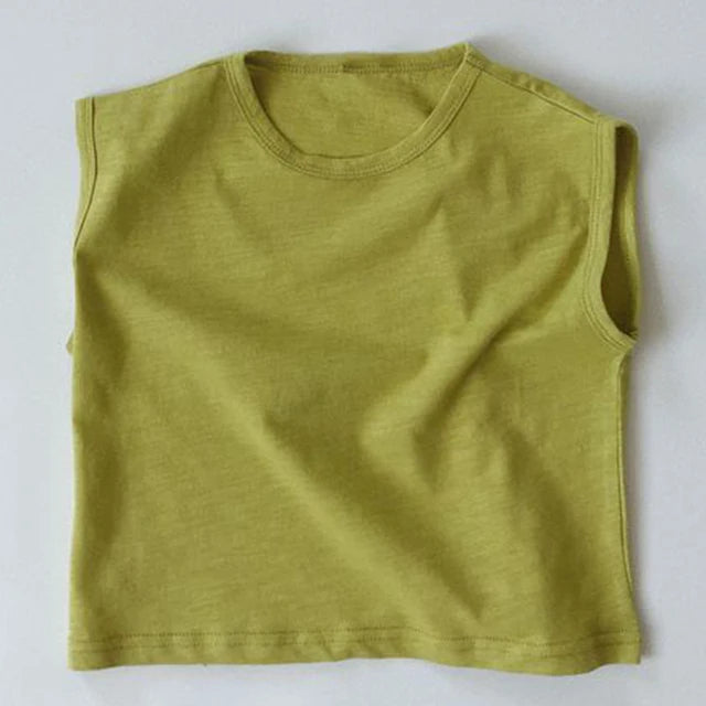 Boys Sleeveless Tank T-Shirt