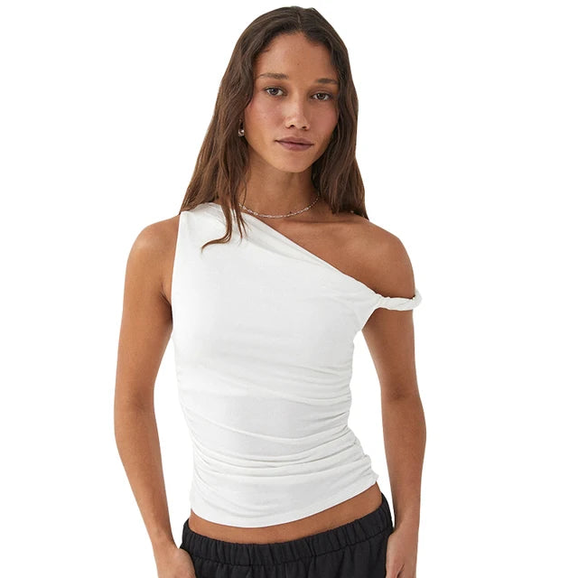 Phoebe Ruched Crop Top