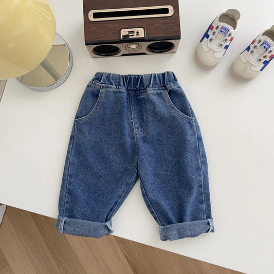 Unisex Casual Soft Denim Jeans