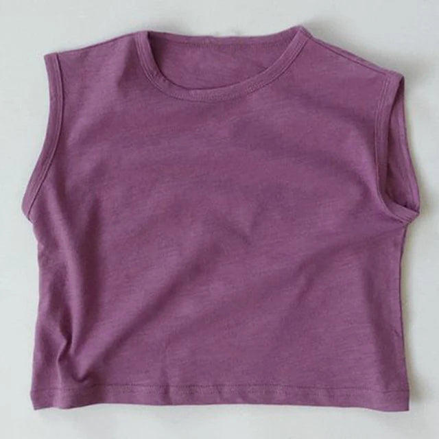 Boys Sleeveless Tank T-Shirt