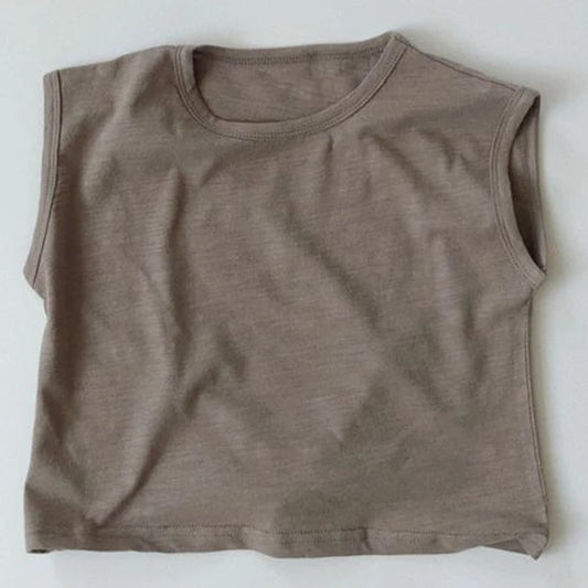 Boys Sleeveless Tank T-Shirt