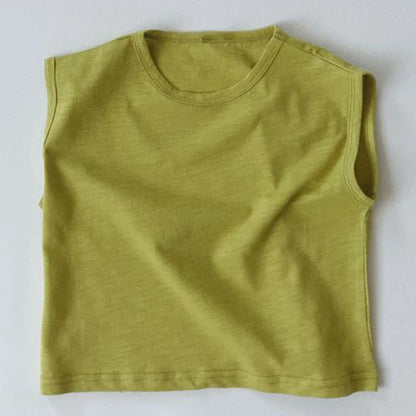 Boys Sleeveless Tank T-Shirt