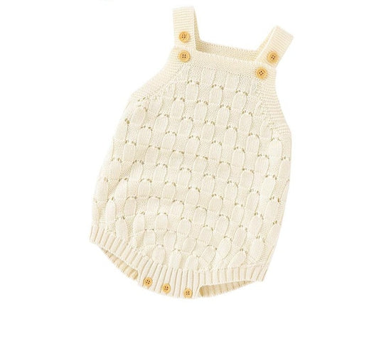 Newborn Knitted Baby Jumpsuit