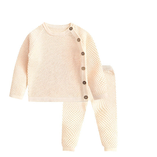 Unisex Long Sleeve Knitted Outfit