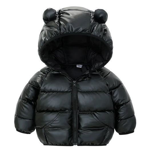 Unisex Baby Hooded Puffer Jacket