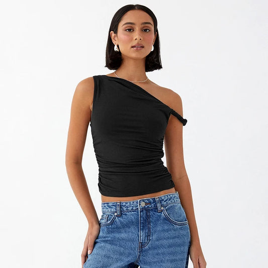 Phoebe Ruched Crop Top