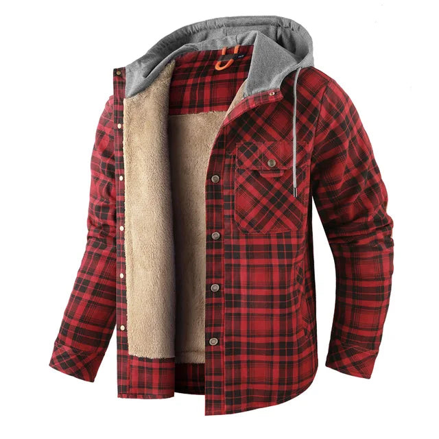The Chuck Hooded Check Jacket