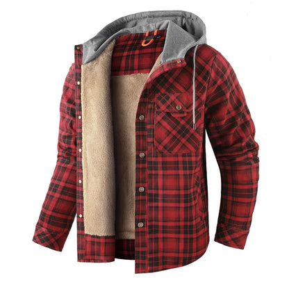 The Chuck Hooded Check Jacket