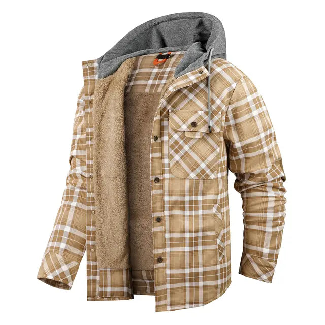 The Chuck Hooded Check Jacket