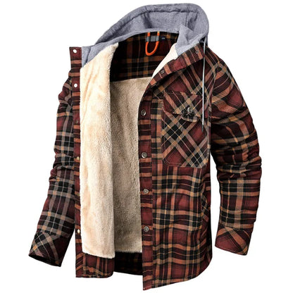 The Chuck Hooded Check Jacket