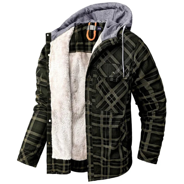 The Chuck Hooded Check Jacket