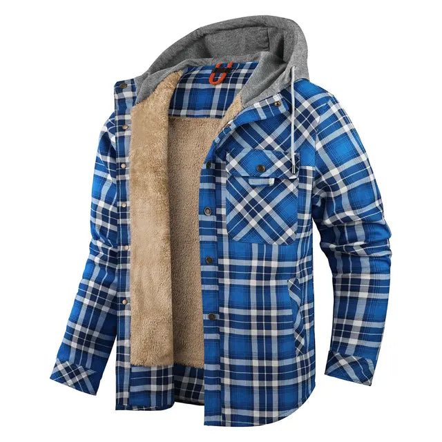 The Chuck Hooded Check Jacket