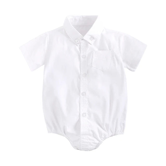 Boys Short Sleeve Romper