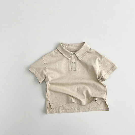 Boys Loose Fit Polo Shirts