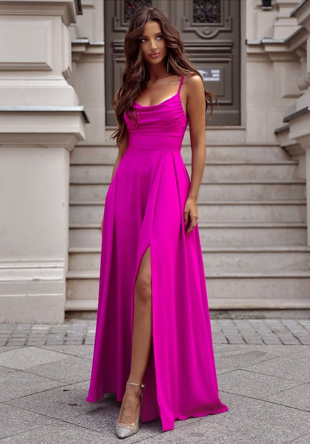  Long dress model 208833 With You 