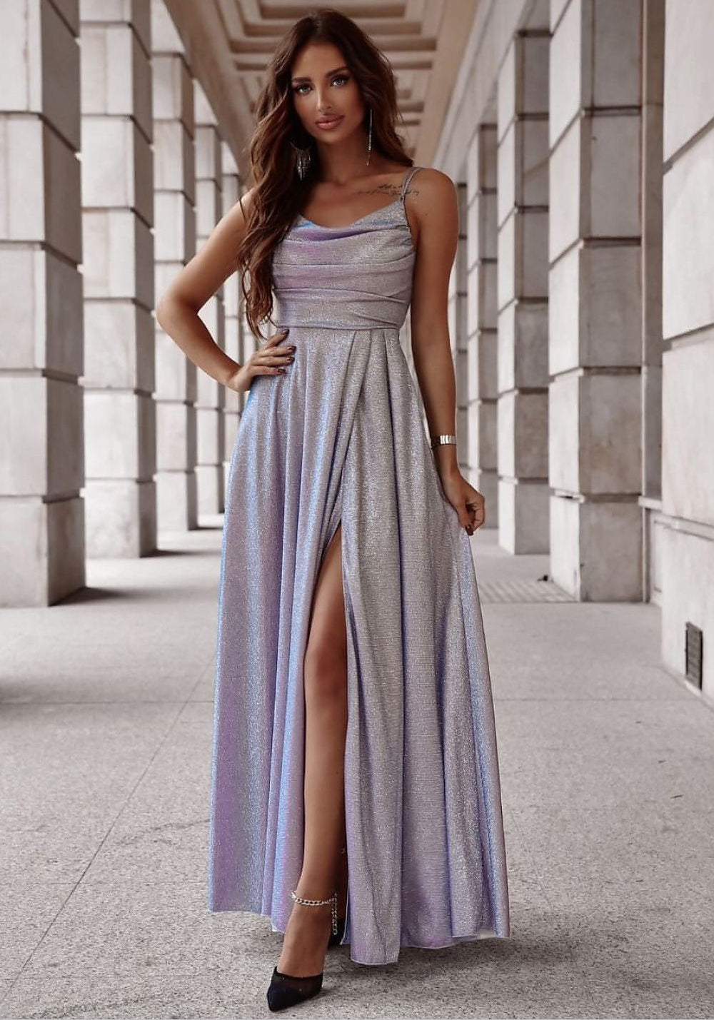  Long dress model 208841 With You 