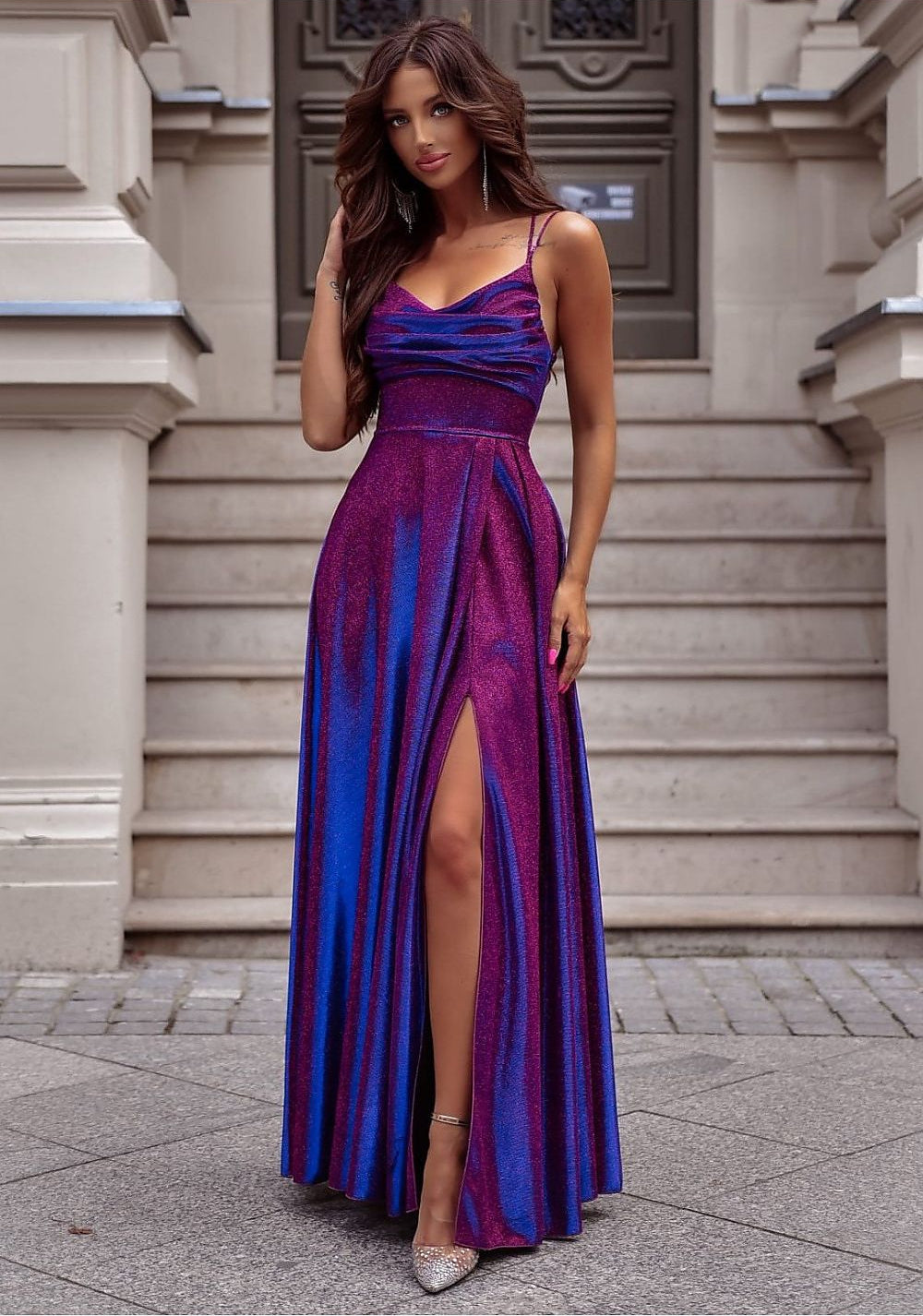  Long dress model 208846 With You 