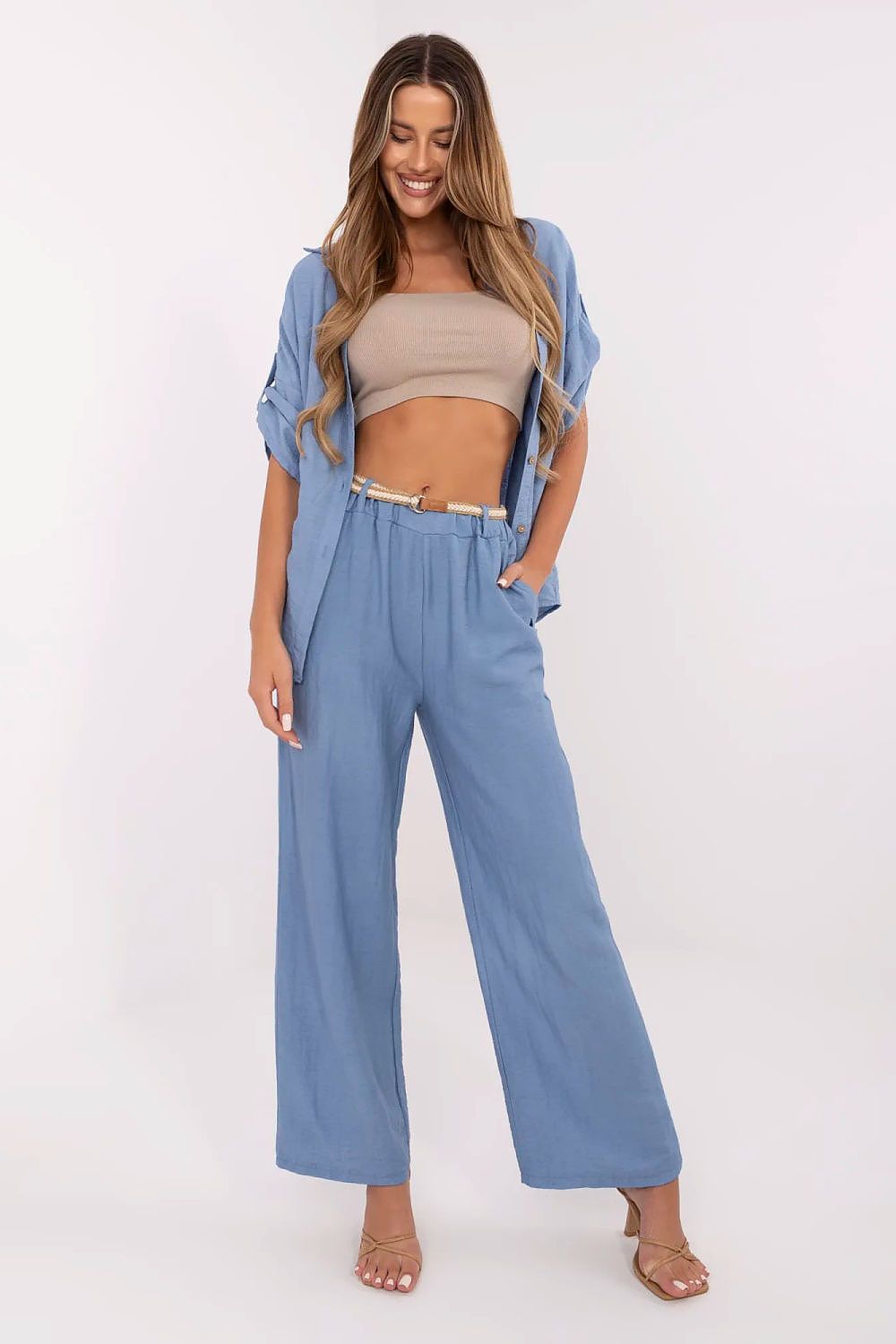  Women trousers model 214062 Italy Moda 